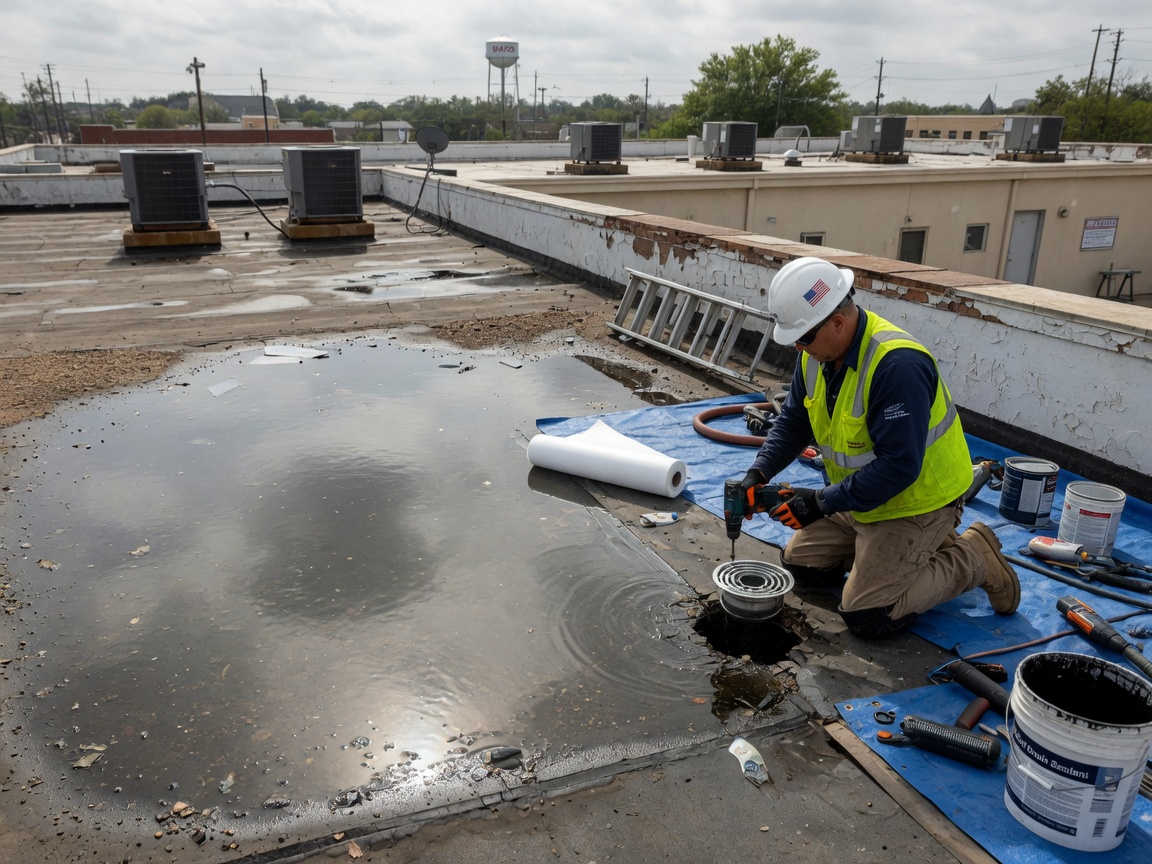 Roof Repair in Cedar Ridge,